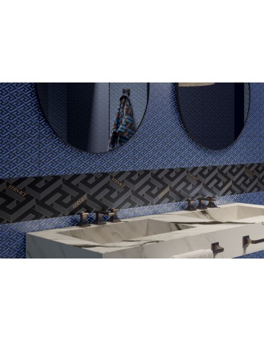 Versace Icons La Greca midi Blue