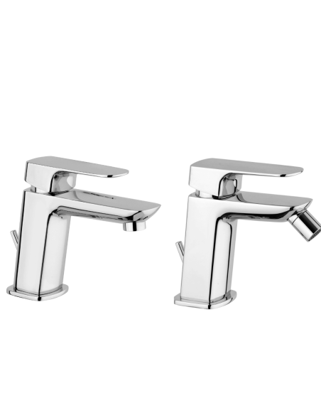 Set miscelatori per lavabo e bidet Paini Le Mans
