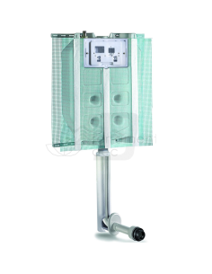 Cassetta scaricatrice Pucci Eco a 2 scarichi : 9l , 4l