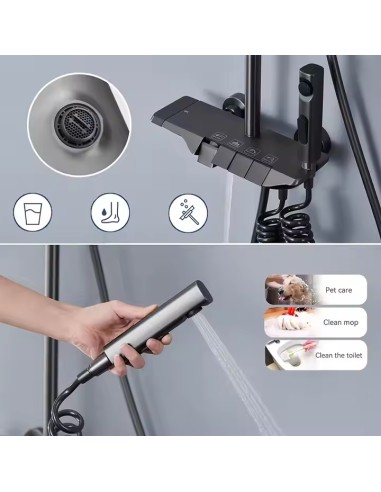 Colonna doccia comando a pianoforte Melody