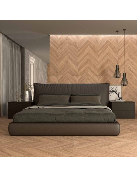 Gres porcellanato tipo legno spina ungherese Loire 60x120 cm