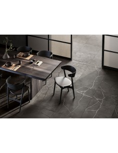 Kintsugi hibi gres porcellanato con venatura metallica