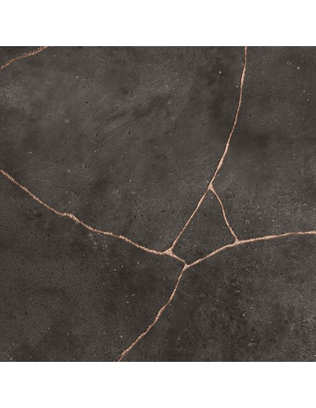 Kintsugi hibi gres porcellanato con venatura metallica