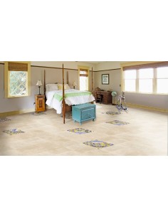 Taormina decoro in gres porcellanato stile vietrese 20x20