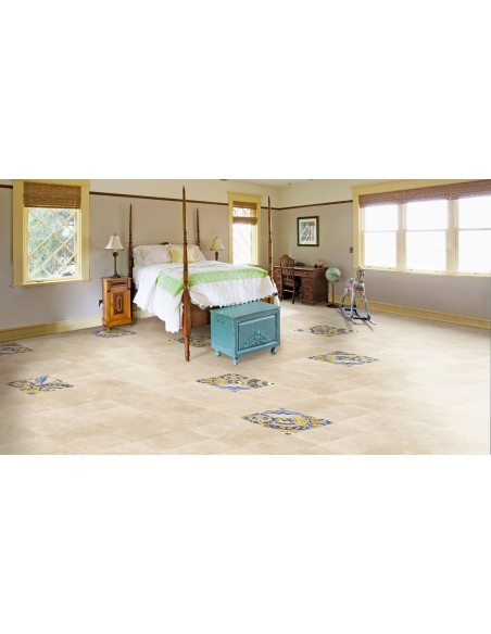 Taormina decoro in gres porcellanato stile vietrese 20x20