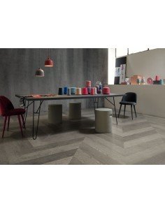 Wzon gres porcellanato effetto legno spina taglio chevron 2