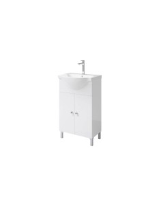 Mobiletto bagno con lavabo Jolly con piedini