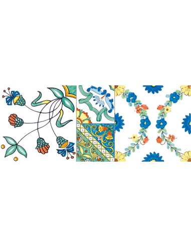 Bagno completo in stile vietrese...