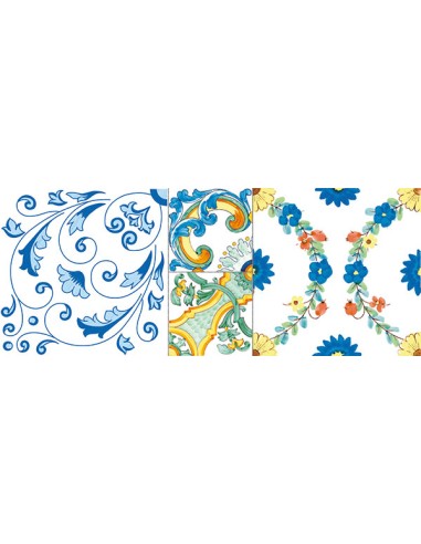 Bagno completo in stile vietrese...