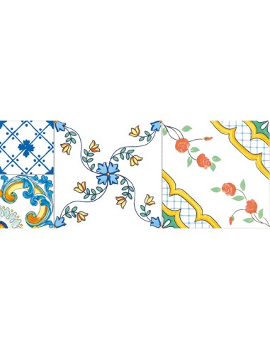 Bagno completo in stile vietrese...