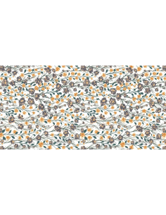 Campo fiorito gres decorato effetto carta da parati 60x120 2