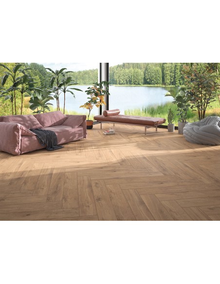 Gres porcellanato effetto legno naturale Durawood 20x120