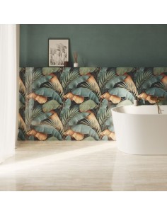 Lastra gres porcellanato decorato Botanical 120x240