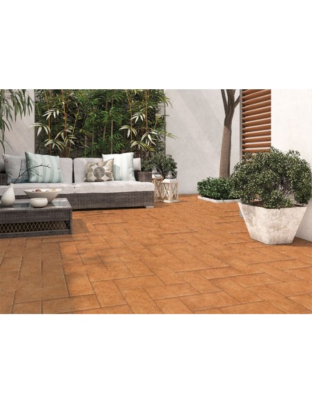 Gres porcellanato da esterno Tavella naturale 15x30 cm