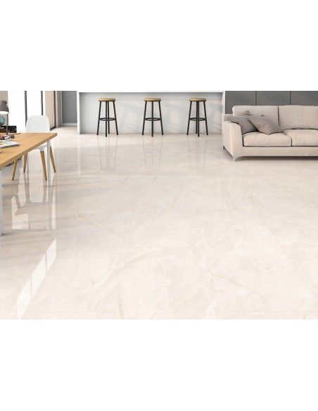 Gres porcellanato effetto onice lucido Ginza 60x120