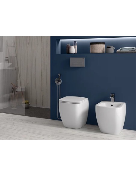 Set sanitari bagno filomuro Rak Metropolitan