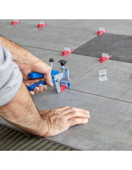 Distanziatori autolivellanti per piastrelle confezione 250 pezzi