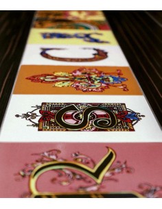 Versace Alphabet Decoro Scritta Versace gres 14,5x19,4 2