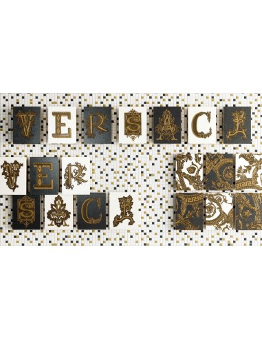 Versace Alphabet Decoro Scritta Versace gres 14,5x19,4