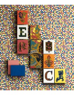 Versace Alphabet Decoro Scritta Versace gres 14,5x19,4