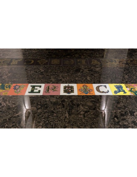 Versace Alphabet Decoro Scritta Versace gres 14,5x19,4