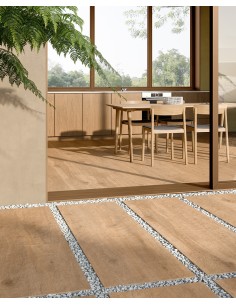 Gres porcellanato effetto legno 20 mm Primitive Rovere...