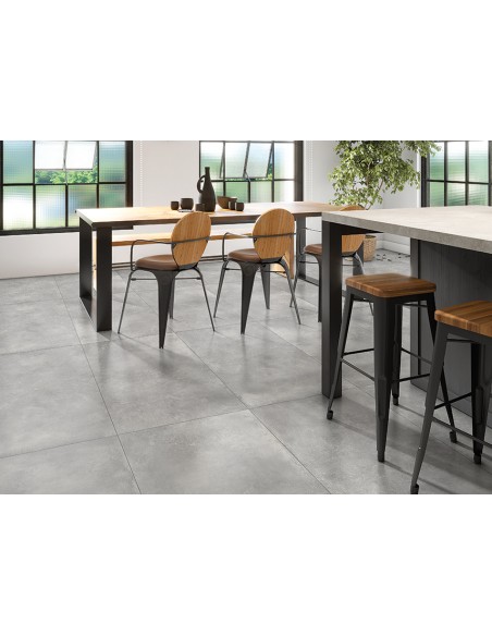 Loft gres porcellanato effetto cemento liscio 60x120