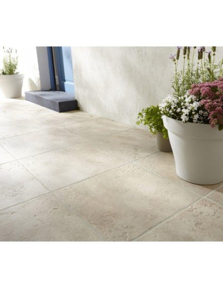 Abbaye York Gres Porcellanato effetto Pietra Pugliese 45x45