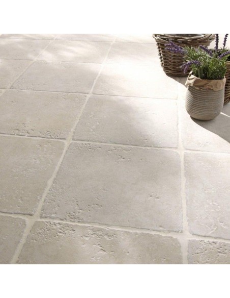 Abbaye York Gres Porcellanato Effetto Pietra Pugliese 45x45