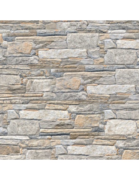 Muretto misto pietra beige in gres porcellanato Element 16x42