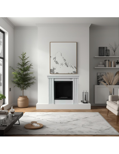 Caminetto a Bioetanolo bianco da...