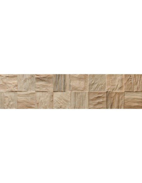 Timeless Ecrù gres porcellanato effetto legno 3D 15x61