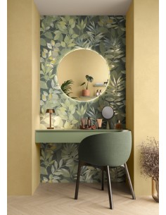 Retina Silvae Imola Ceramica decorato foglie