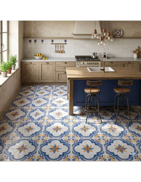 Mediterranea piastrelle decorate tipo vietrese