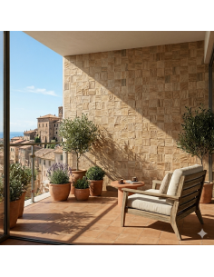 Timeless Ecrù gres porcellanato effetto legno 3D 15x60 cm