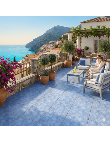 Mediterranea piastrelle decorate tipo vietrese