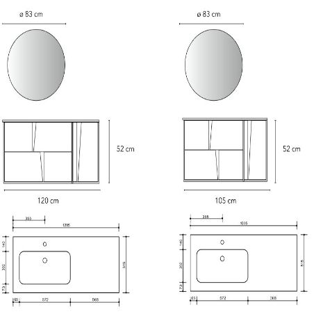 Mobile da bagno PHILADEPHIA