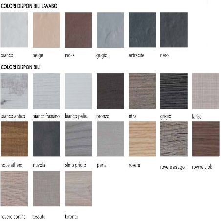 MOBILE BAGNO LONDRA cm 80