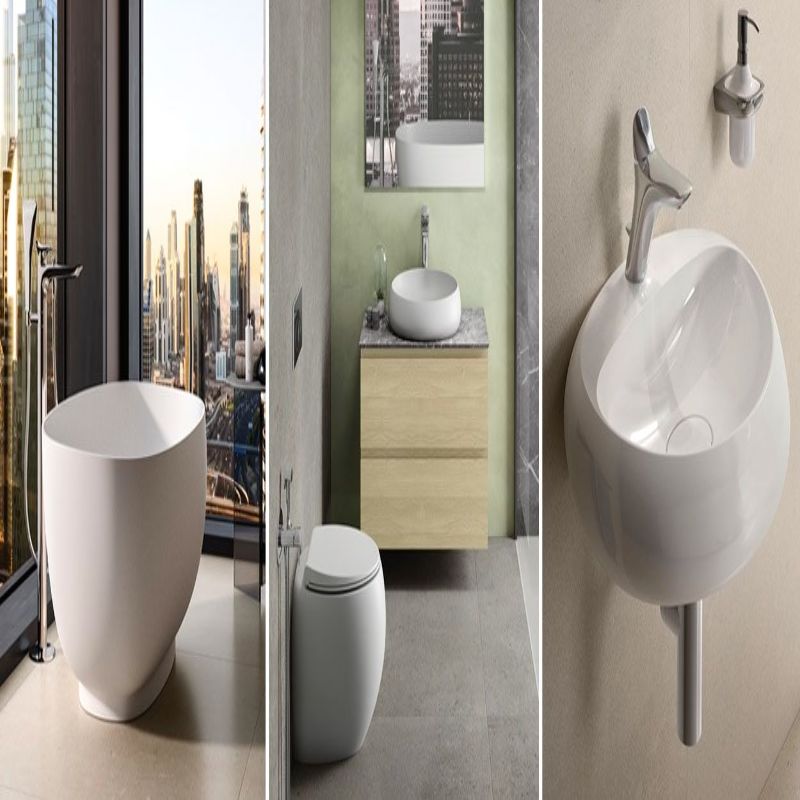 Vaso + bidet Filo Muro CLOUD di RAK