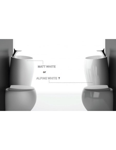 Vaso e bidet Cloud di Rak