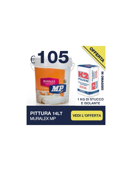 Muralex pittura acrilica superlavabile lt 14