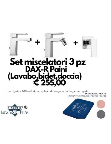 Set miscelatori 3 pezzi DAX-R Paini